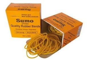 Sumo Rubber Bands - Box 50g